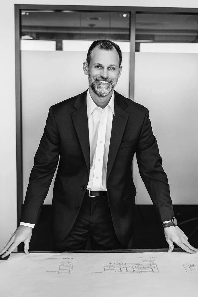 Billy Rousseau Black & White Headshot
